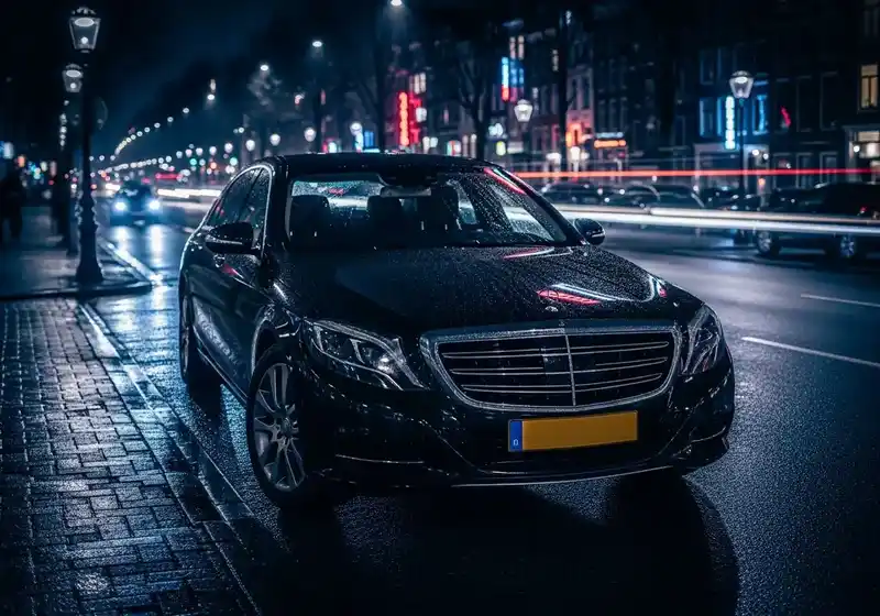 Night taxi for an early flight from Amsterdam Schiphol