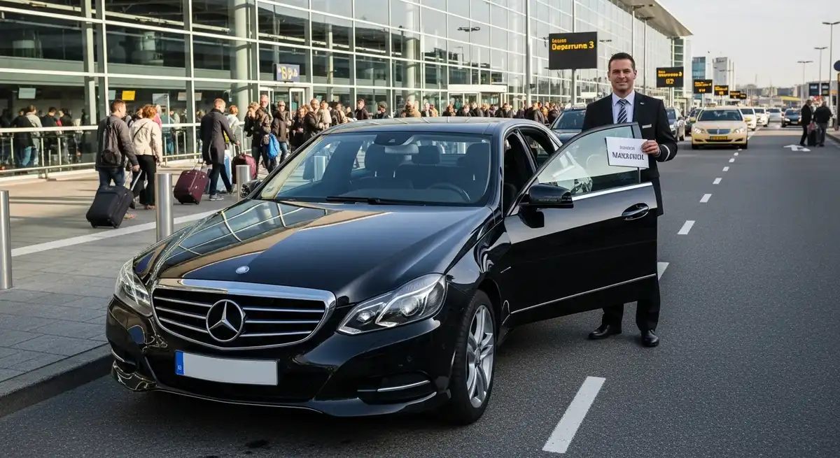 Mercedes-Benz taxi from Amsterdam to Utrecht