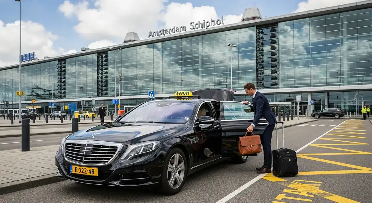 Taxi transfer to Schiphol from Zaandam