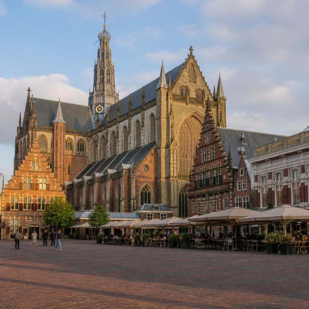 The Grote Kerk of Saint Bavo on Haarlem's Grote Markt